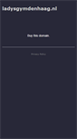 Mobile Screenshot of ladysgymdenhaag.nl